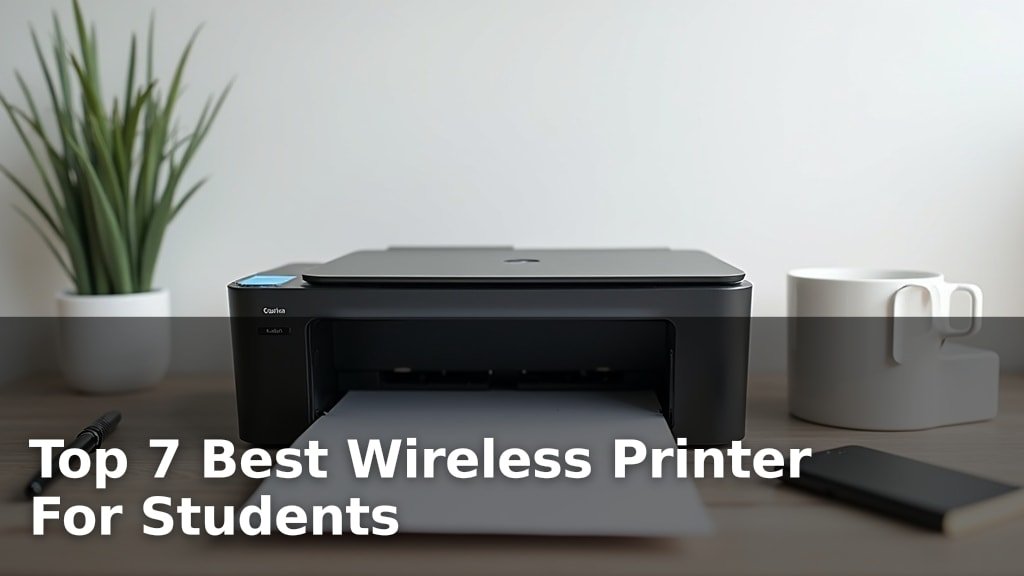 Top 7 Best Wireless Printer For Students