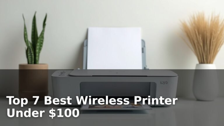 Top 7 Best Wireless Printer Under $100