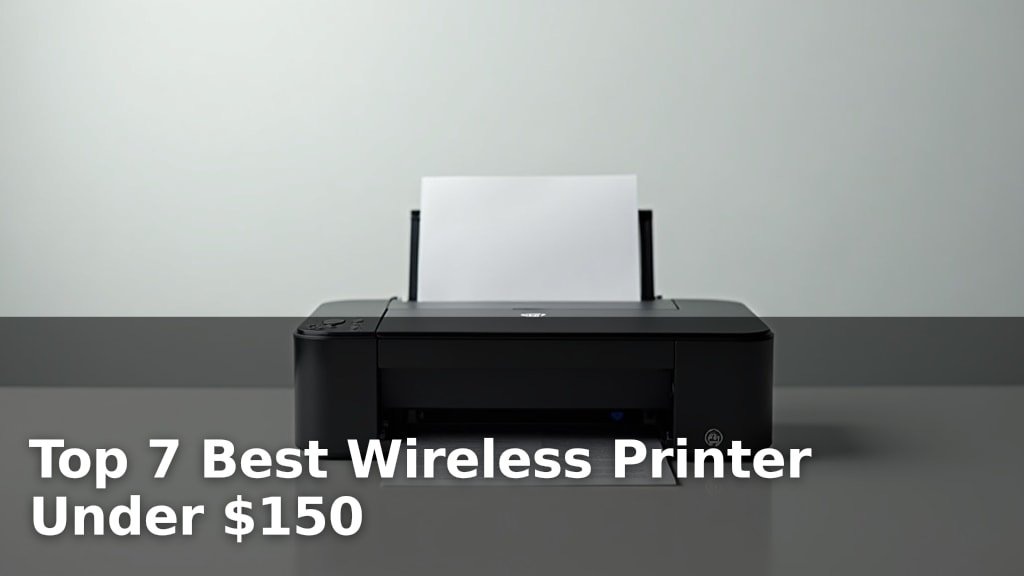 Top 7 Best Wireless Printer Under $150