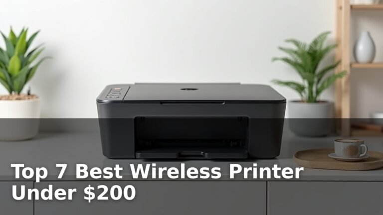 Top 7 Best Wireless Printer Under $200