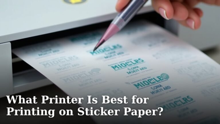 What Printer Is Best for Printing on Sticker Paper?