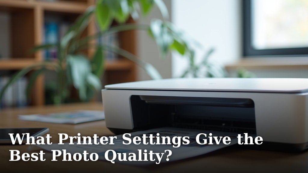 What Printer Settings Give the Best Photo Quality?
