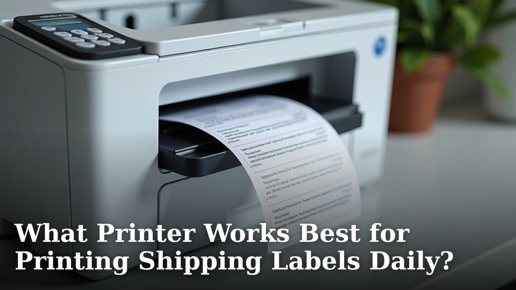 What Printer Works Best for Printing Shipping Labels Daily?