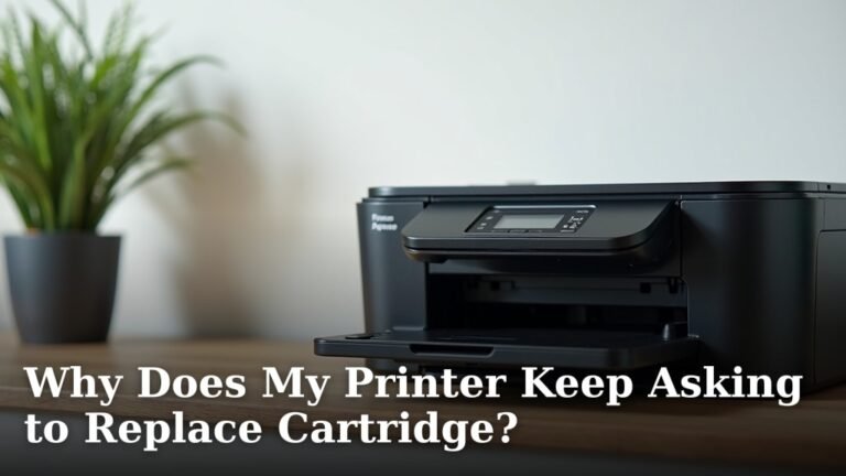 Why Does My Printer Keep Asking to Replace Cartridge?