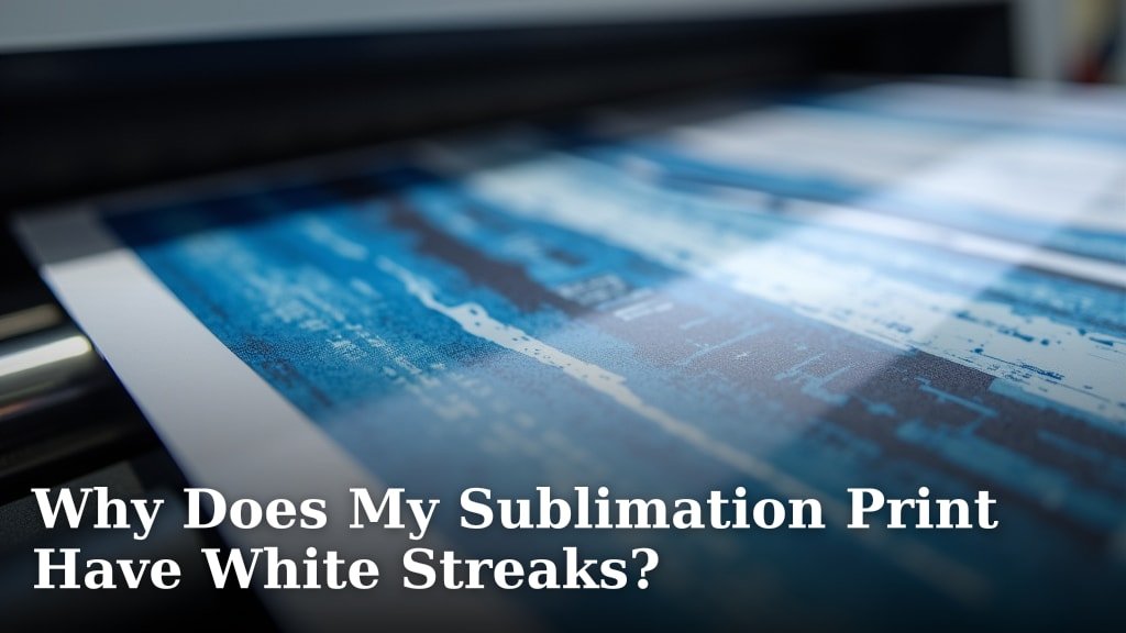 Why Does My Sublimation Print Have White Streaks?
