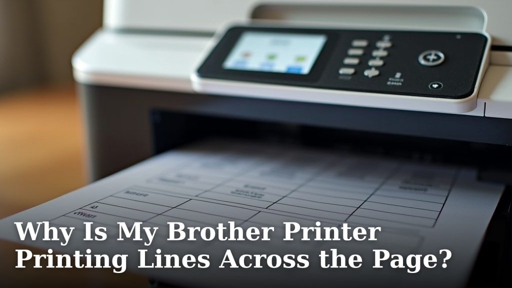 Why Is My Brother Printer Printing Lines Across the Page?