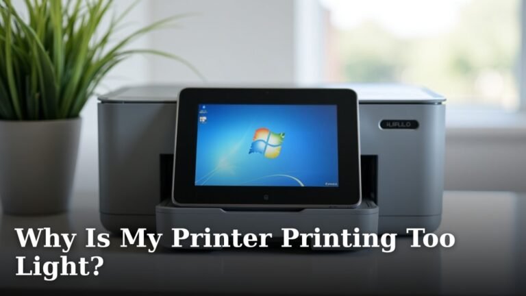 Why Is My Printer Printing Too Light?