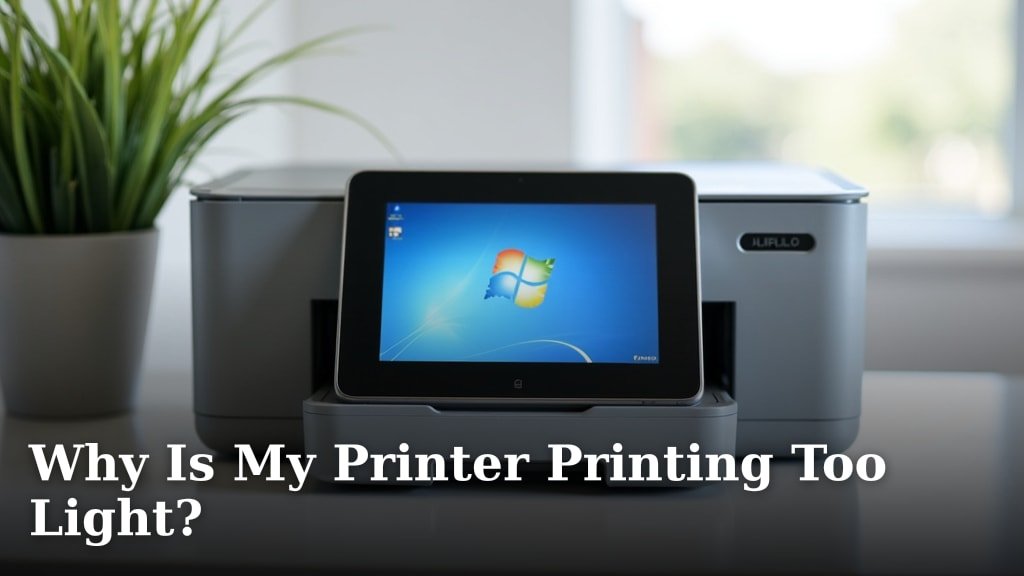 Why Is My Printer Printing Too Light?